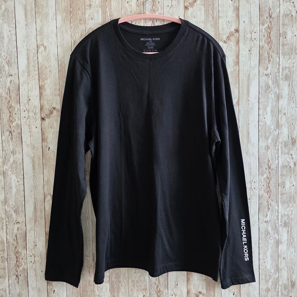 Michael Kors Other - Men's Michael Kors Long Sleeve T-Shirt Size L Black